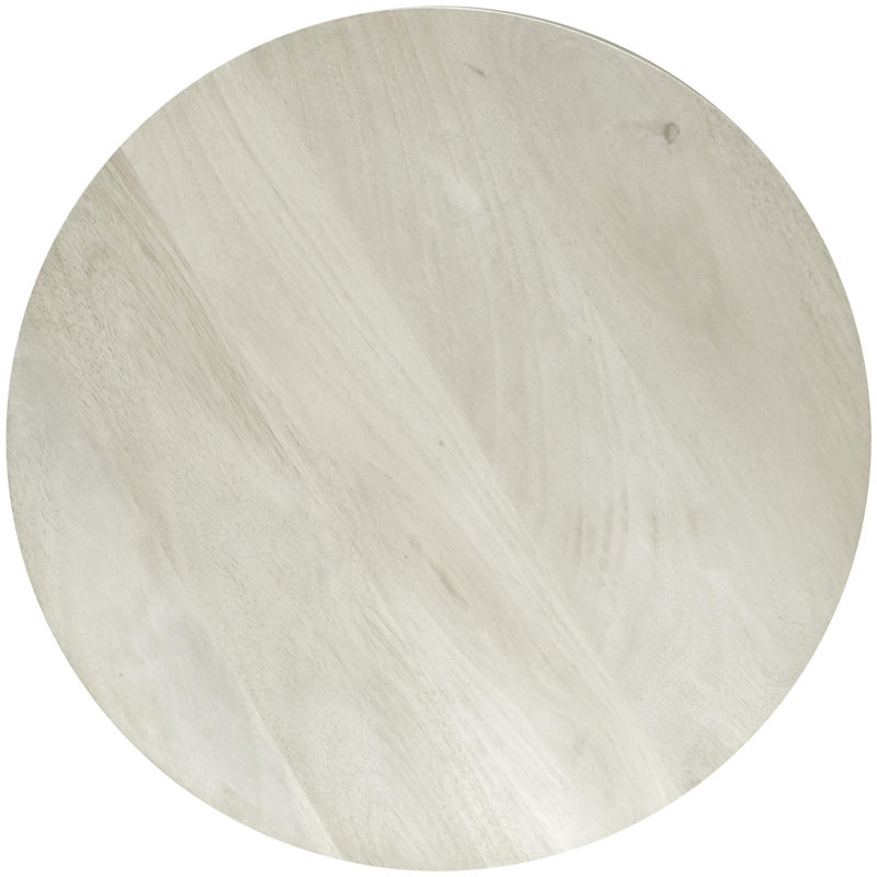 Table de bout moderne Edianna, Blanc