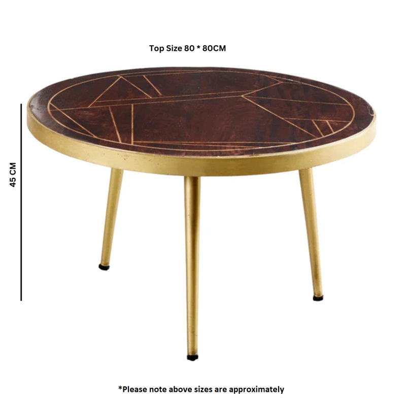 Rondel Three Leg Coffee Table