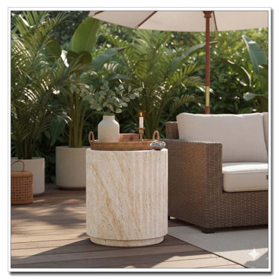 Table d'extérieur en béton pour l'extérieur