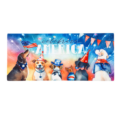 Tapis Patriotic Pups Sassafras