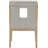 Flore Linen Textured Fabric Dining Arm Chair-2132729937-2132729949