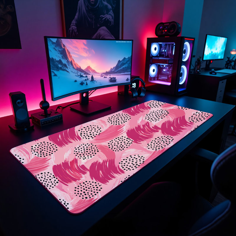 Polyester Desk Pad, 31.5x15.5