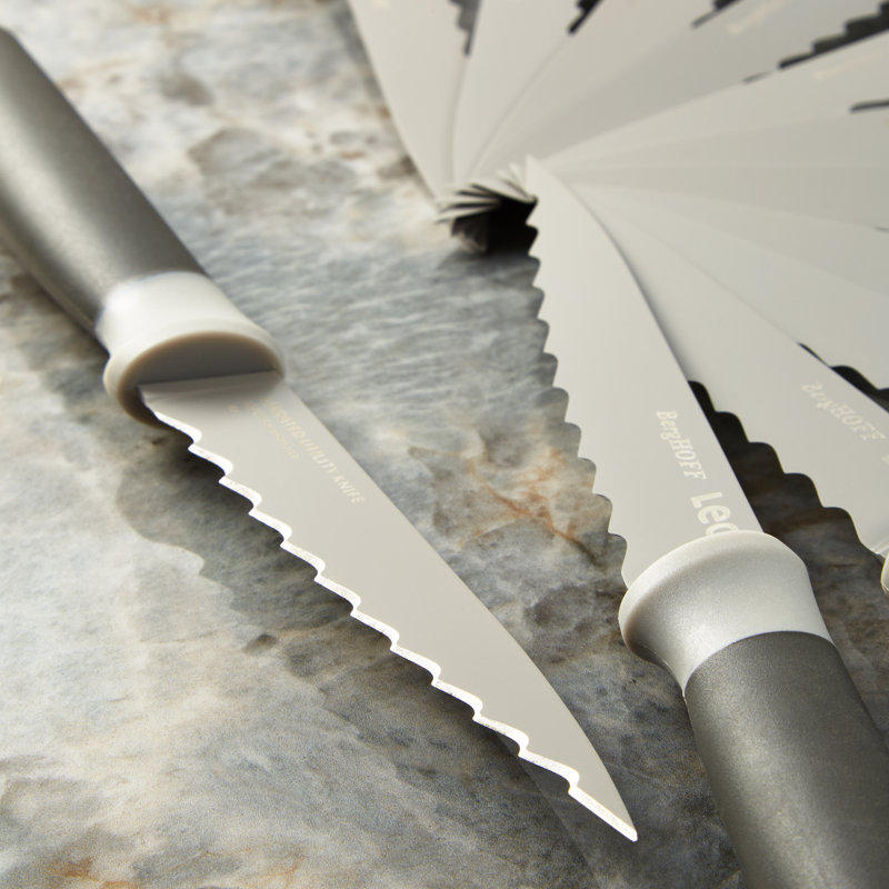 BergHOFF International Leo 4pc Stainless Steel Steak Knives