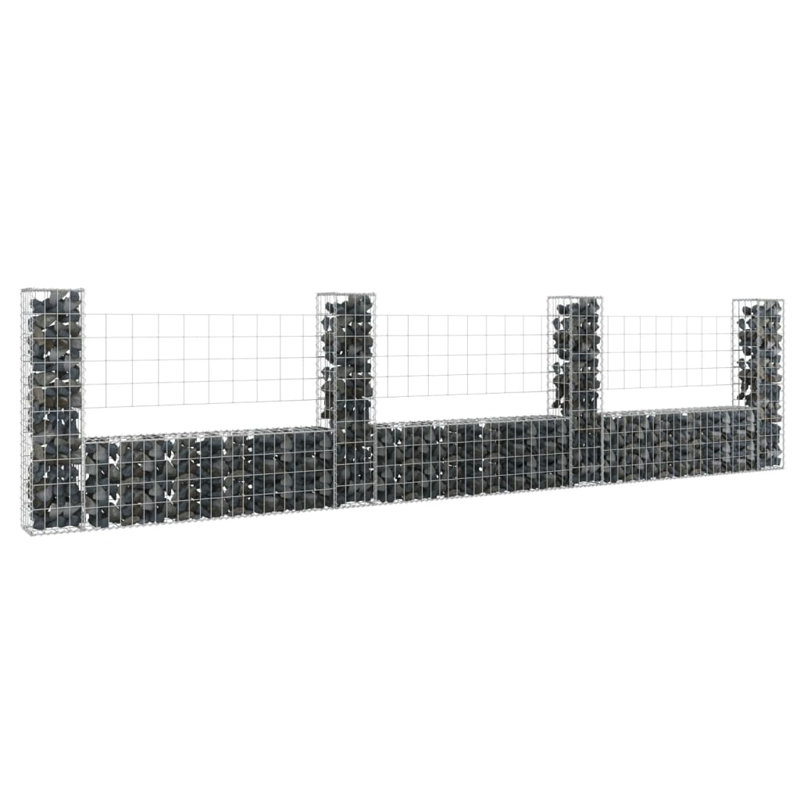 Alieda 380 cm W Fence Panels Fencing, 100cm H x 380cm W x 20cm D
