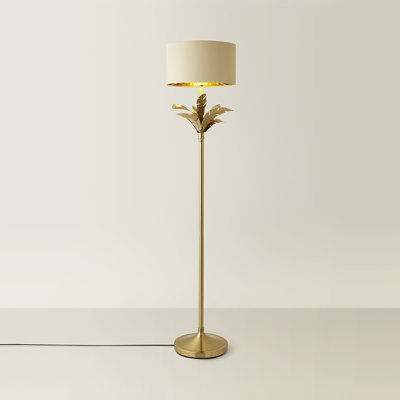 Waynesfield 157.5cm Polished Traditional Floor Lamp