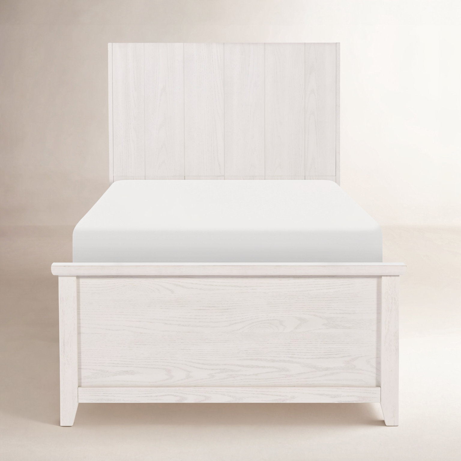 August Complete Bookcase Bed With LED Light, Twin