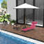 Chaise longue pliante Outsunny-979252934-979252935
