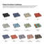 Coussin de siège de patio 19 po Bergholt W-703178923