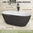 51'' x 28'' Freestanding Soaking Acrylic Bathtub-94129007