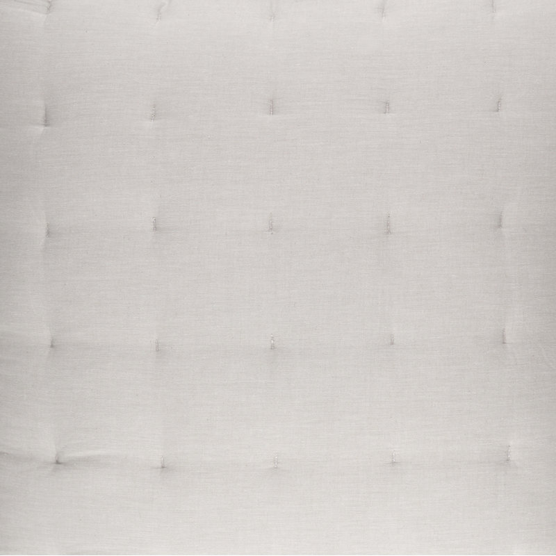 Cozy Cotton Puff Sham, King, White