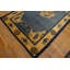 Petit tapis rectangulaire chinois en laine nouée de style chinois antique des années 1890