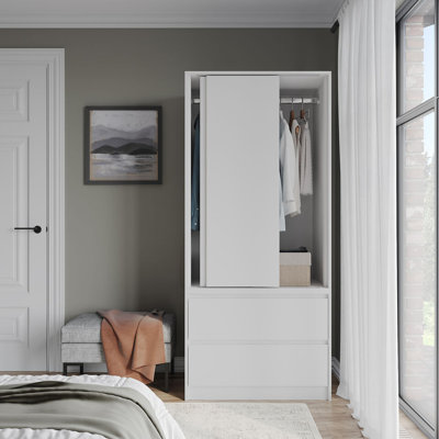 Solid Wood Wardrobe