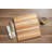 Canadian Maple Butcher Block Cutting Board, Reversible With Recess Handles