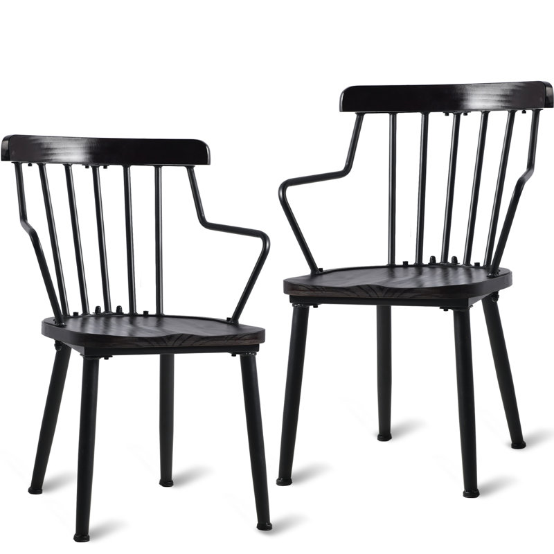 Tabouret en bois massif Brilyn, Petit tabouret (siège d'une hauteur de 16,5 po)