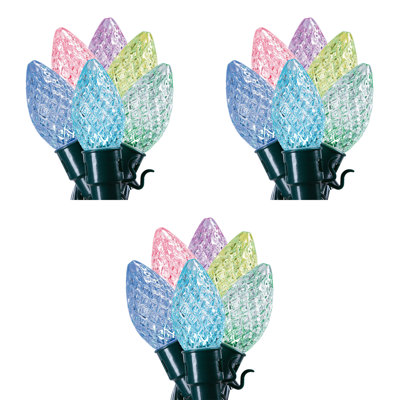 20 - Bulb 189.6'' Plug-in LED Novelty String Light