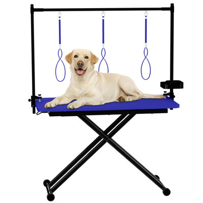 Grande table de toilettage pour chien 47 po pliable X-Lift