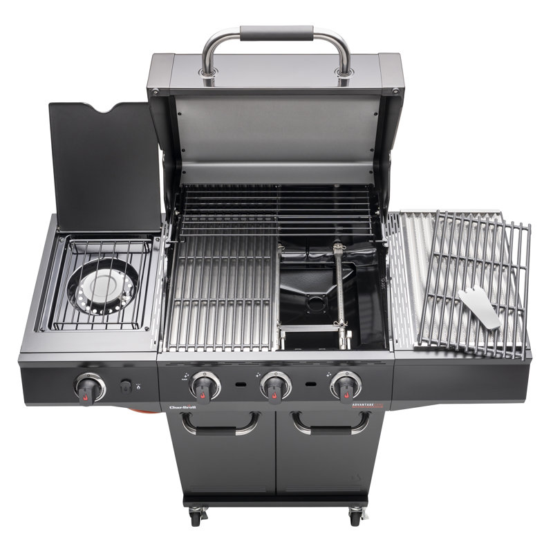 Char-Broil Advantage CORE 3 Burner Gas Grill | TRU‑Infrared Technology | Side Burner
