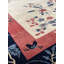 Hand Woven Cotton and Wool Floral Area Rug