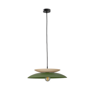 1 - Light Matte Black Dome Pendant