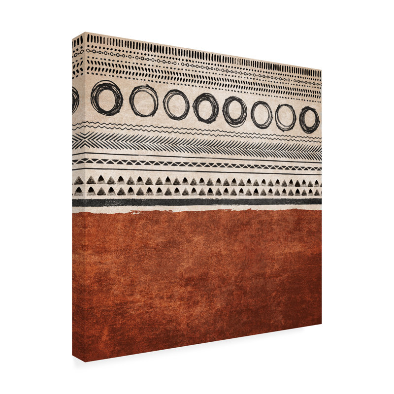 Art sur toile «cylindrique emel tunaboylu kilim kiremit», H 24 po x l 24 po
