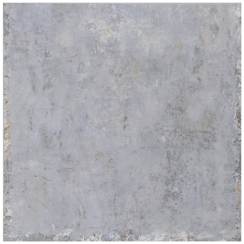 Ravina 23.62 in. x 23.62 in. Matte Porcelain Stone Look Floor and Wall Tile (11.62 Sq. Ft. / Case), Ocean Blue