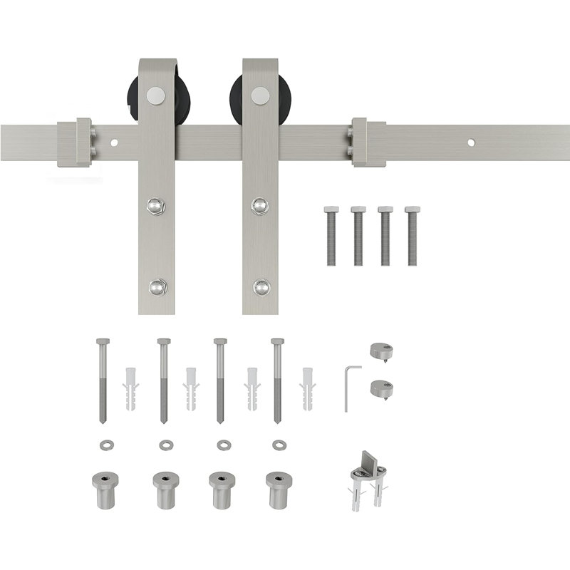 Sliding Standard Single Track Barn Door Hardware Kit, 60 in.