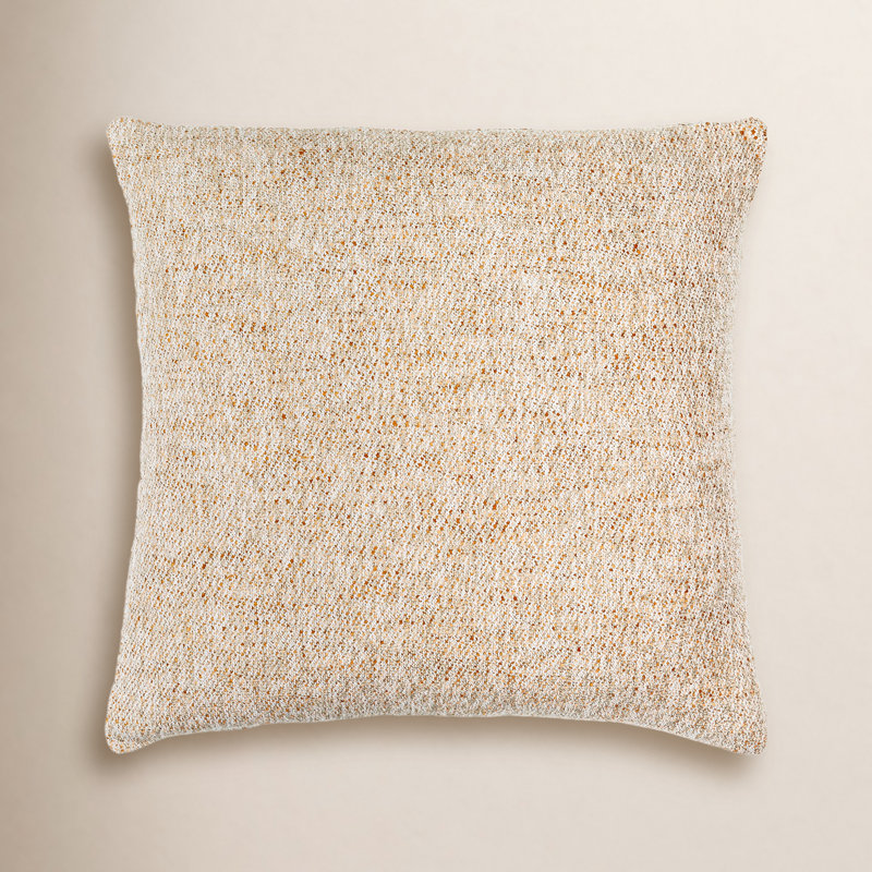 Alcona Cotton Blend Throw Pillow, 20" x 20", Down