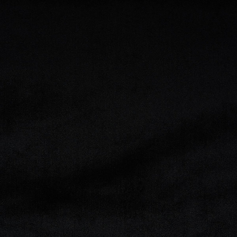 Venetian Silk Velvet Fabric, Black