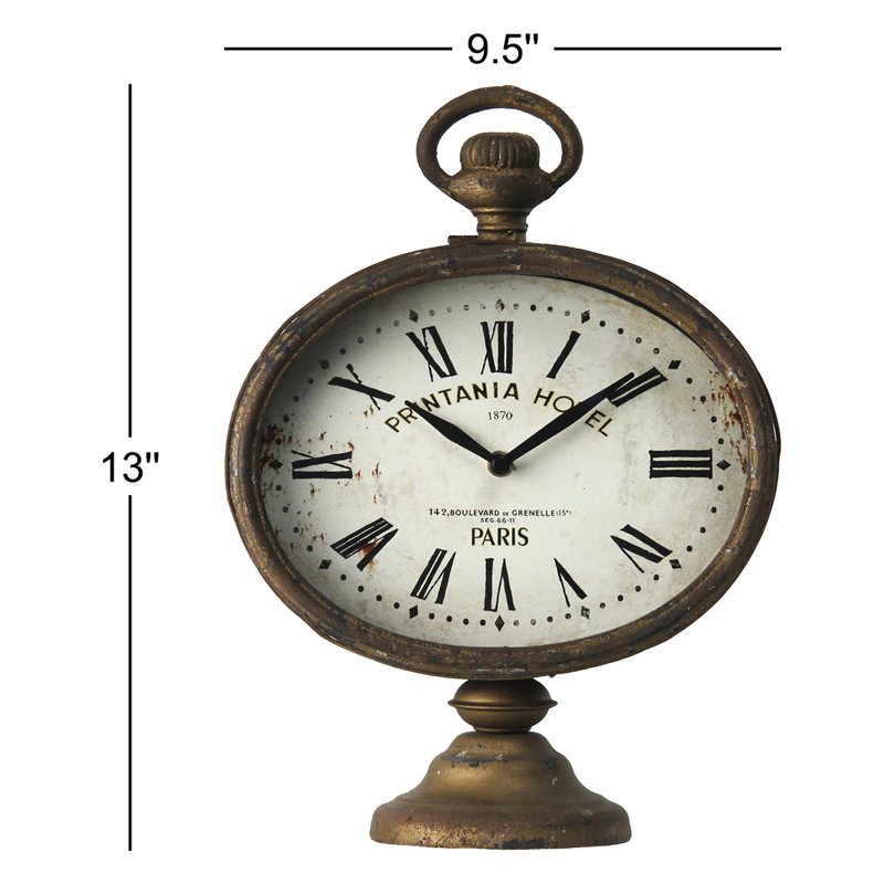 Metal Wall Clock