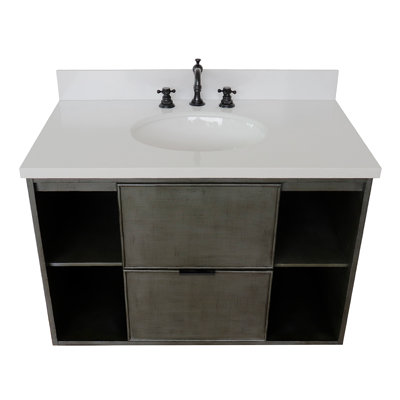 37'' Single Bathroom Vanity with Top