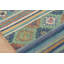 Tapis bleu en laine touffeté à la main Dalas-31335102