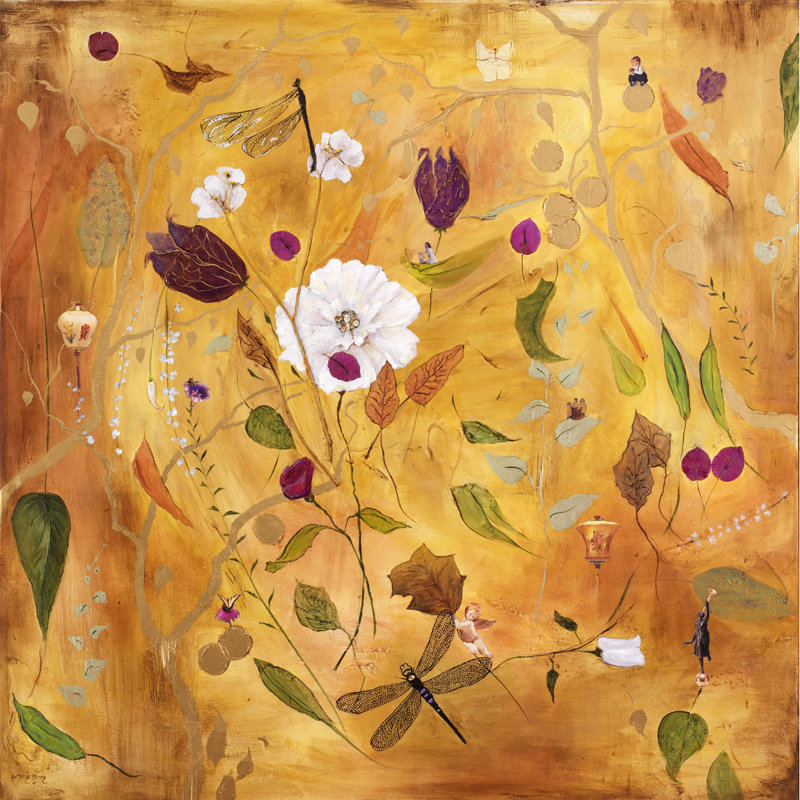 Chinoiserie Painting by Natalie Levine