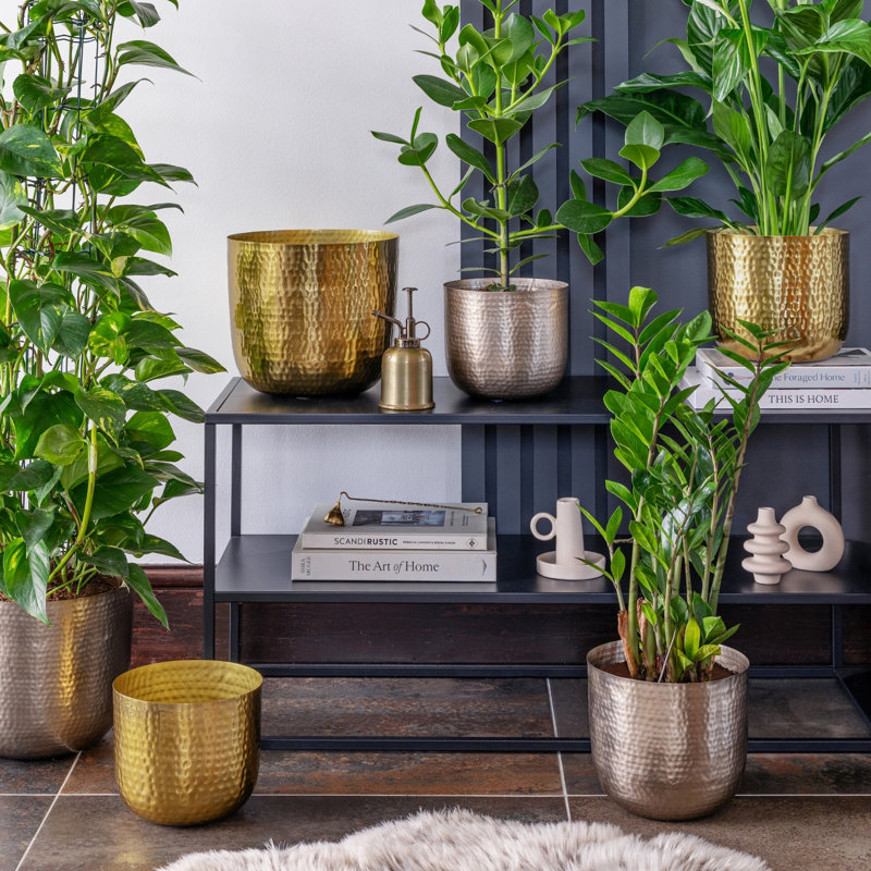 Pot Planter, Silver