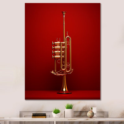 " Regal Red Trumpet Triumph "