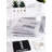 4 Pack A4 Paper Organizer Box, Plastic Scrapbook Paper Organizer Containers