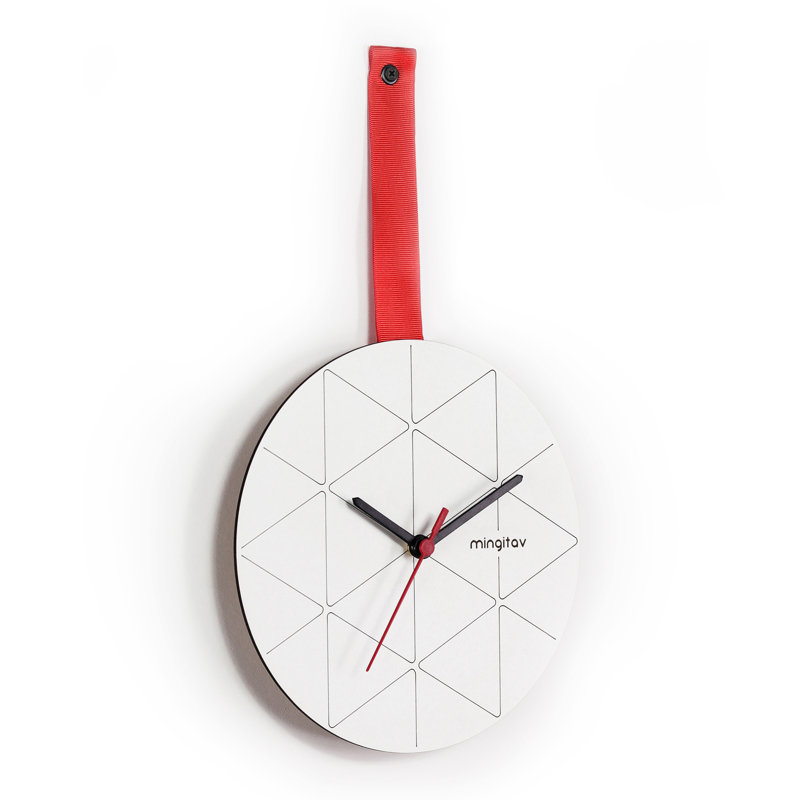 Wall Clock Red | Gift Idea, Red