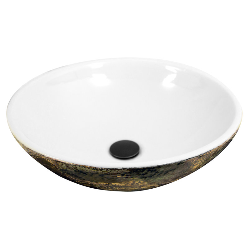 Regatta 16.75'' L Bathroom Sink, White
