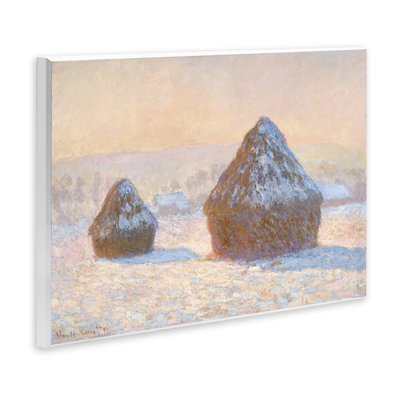«Classic Monet Wheatstacks» par One1000paintings