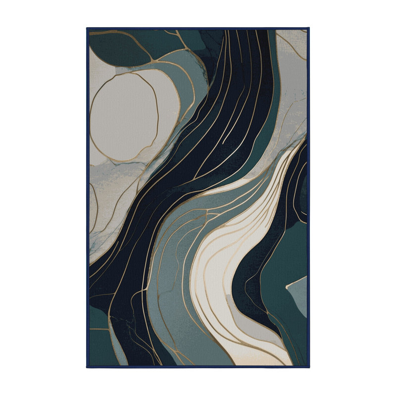 Galaxy Streams Rug, Rectangle 4' x 6'
