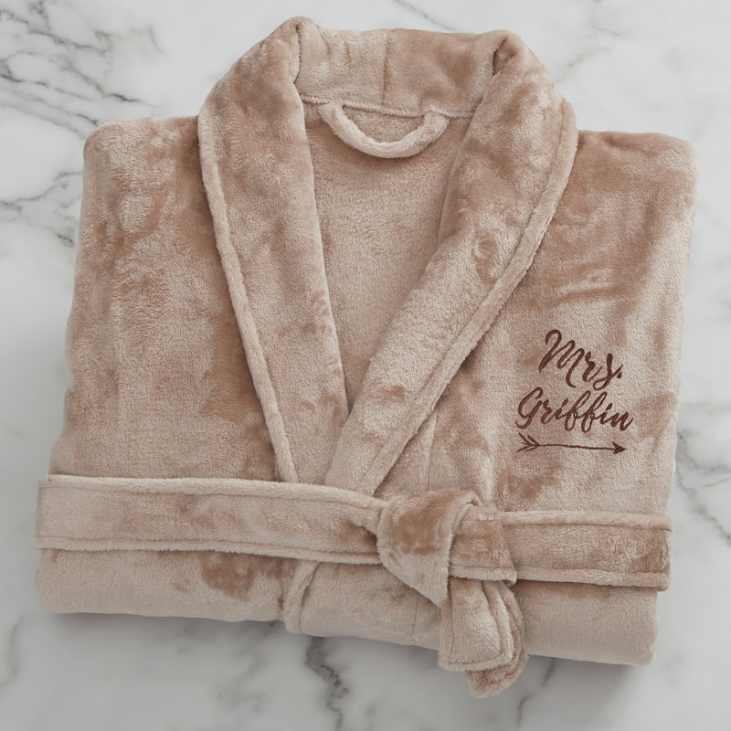 Fleece Girl / Woman+ Mid-Calf Bathrobe with Pockets