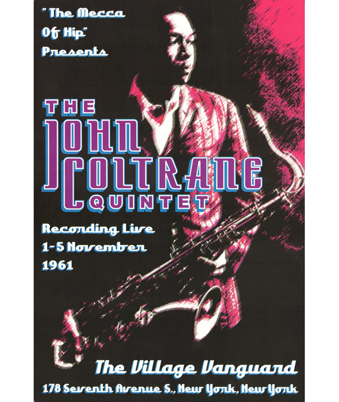 John Coltrane ,1961 IMA-U376, H 18 po x l 12 po