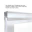 Porte de douche sans cadre Deluxe H 71,5 "Deluxe-14170903