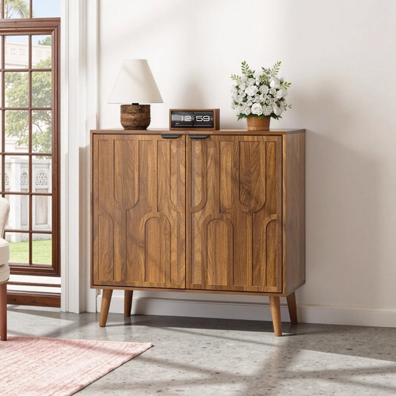 Buffet buffet avec rangement, armoire de ferme avec trombone