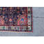 Tapis rouge 4X7 Vintage | Tapis oriental tribal tribal | Tapis bohémien Kazak | Tapis fait à la main