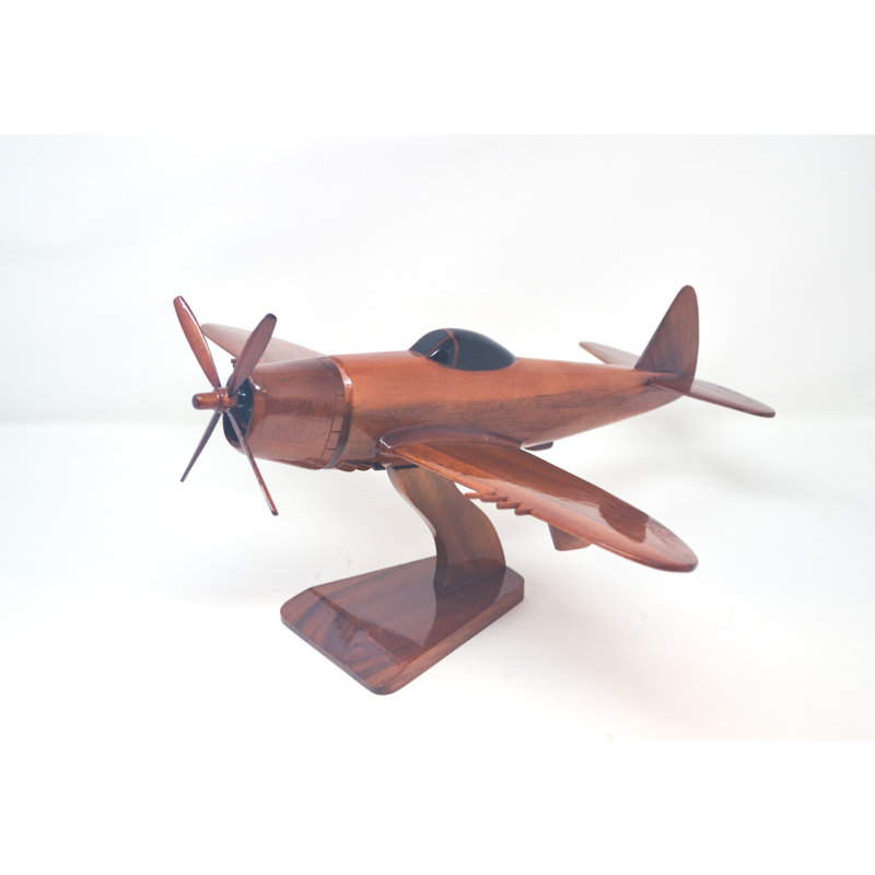 Shauvin, modèle en bois P-47 Thunderbolt