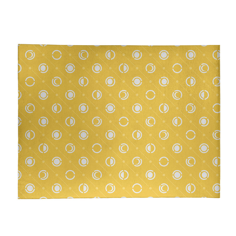 Chenille Geometric Indoor Rug, Rectangle 9' x 12'