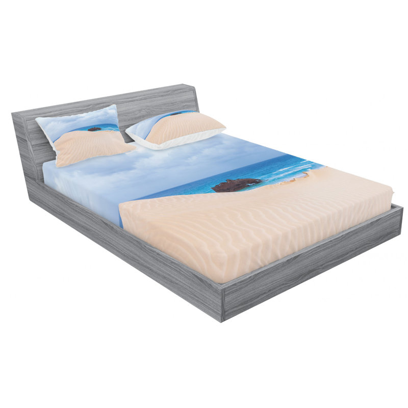 Microfiber Sheet Set, Full Sheet Set with Fitted Sheet