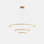 Circular 3 - Light LED Chandelier