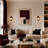 1-Light Dimmable Milky Glass Wall Sconce