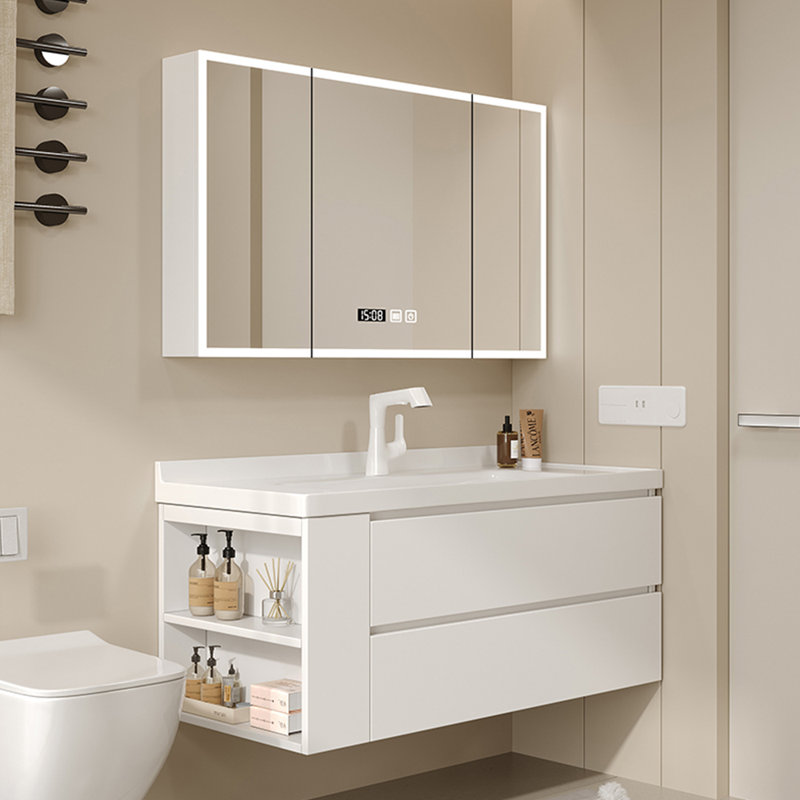 Élégante armoire de salle de bain exquise